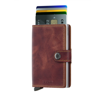 Secrid miniwallet vintage brown