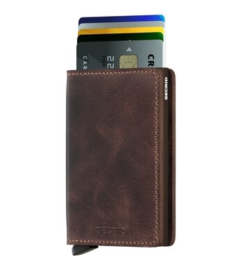 Secrid SLIMWALLET vintage CHOCOLATE