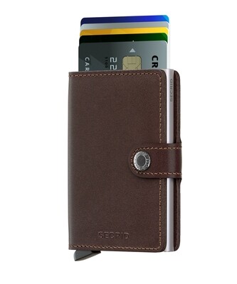Secrid miniwallet  original dark brown