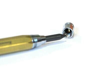 Kaweco SKETCH UP 8  vulpotlood SHAPE RAW BRASS