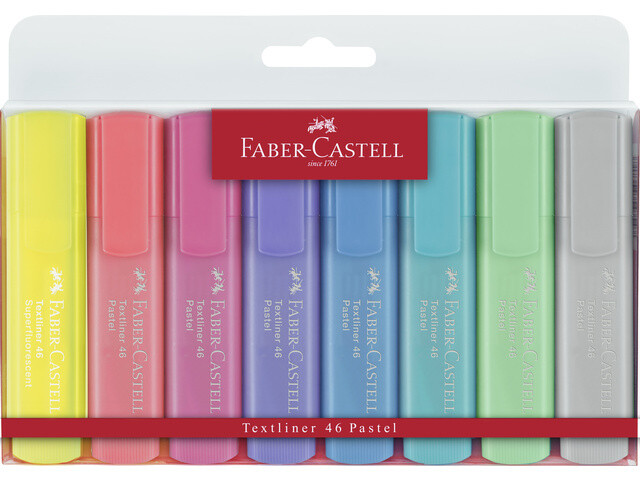 Faber-Castell fluo TEXTLINER 46 PASTEL