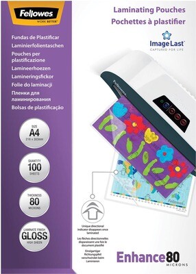 Lamineerhoezen FELLOWES A4