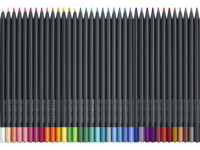 Faber-Castell kleurpotloden Black Edition 36 stuks