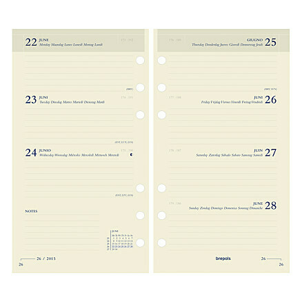 Brepols Agenda vulling BREFAX 17 - 2025