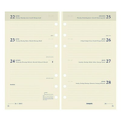 Brepols Agenda vulling BREFAX 17 - 2025