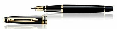 Waterman EXPERT laque  black GT vulpen