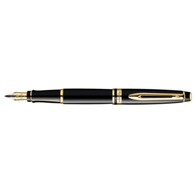 Waterman EXPERT laque  black GT vulpen