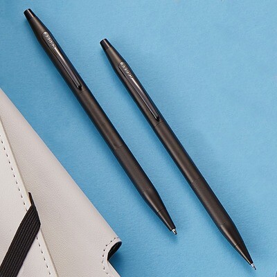 Cross classic century Pen & pencil set Micro Knurl finish black