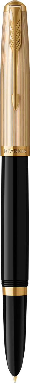 Parker 51  vulpen PREMIUM BLACK GT 18K - Medium