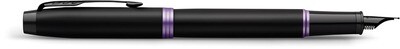 Parker IM BLACK VIBRANT rings violet vulpen