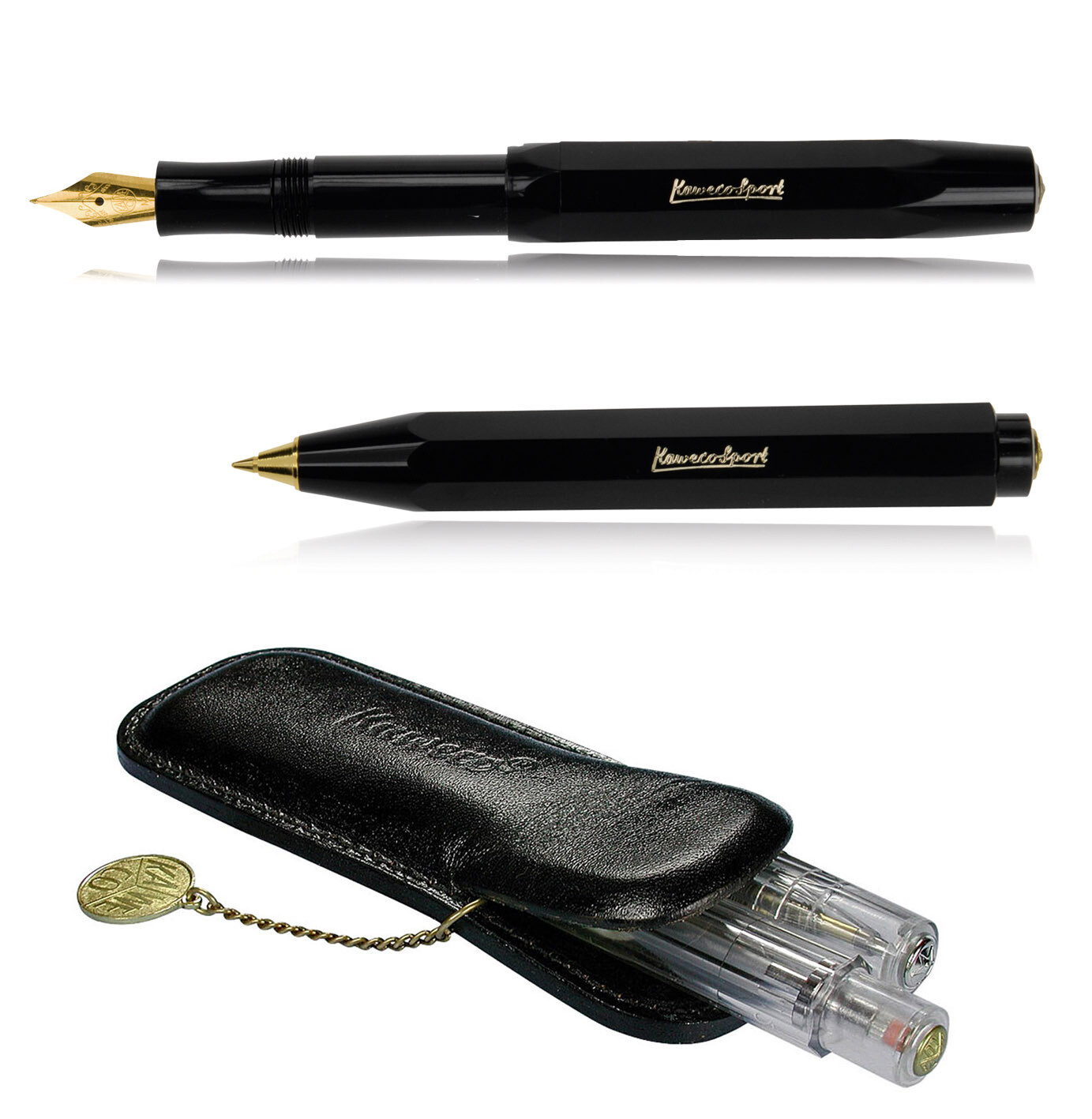 Kaweco CLASSIC SPORT set vulpen+balpen black