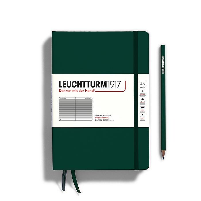 Leuchtturm1917 notebook A5 Forest Green
