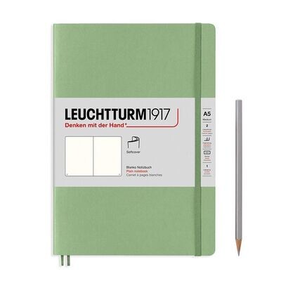 Leuchtturm1917 notebook A5 SAGE SOFTCOVER