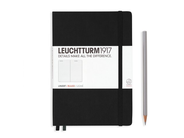 Leuchtturm1917 notebook A5 zwart