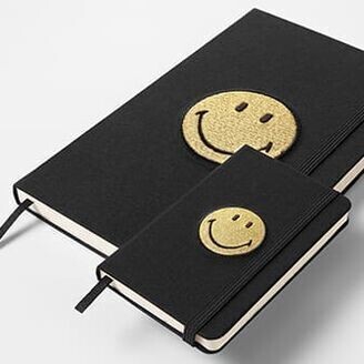 Moleskine notebook large SMILEY gelijnd