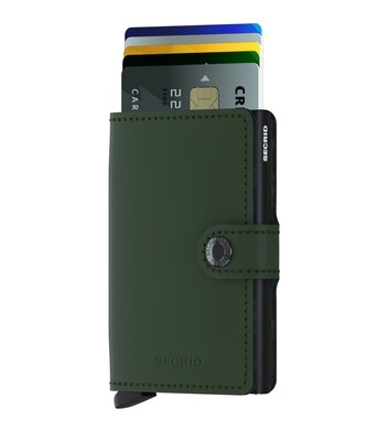 Secrid miniwallet original green