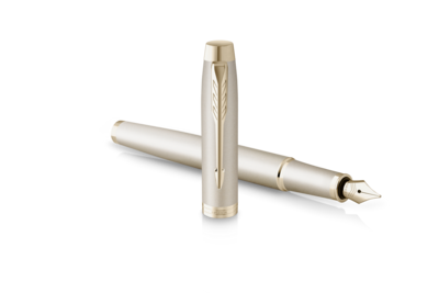 Parker IM monochrome vulpen champagne