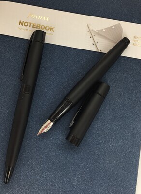 Sheaffer 300 vulpen  mat black laquer  F