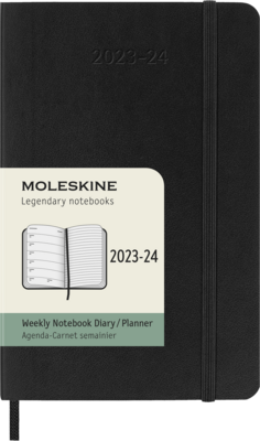 Moleskine  weekly notebook diary/planner large  2023-2024
