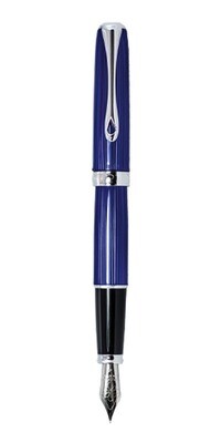 Diplomat EXCELLENCE A2  SKYLINE  blue/chrome vulpen M