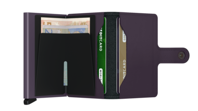 Secrid miniwallet MATTE DARK PURPLE