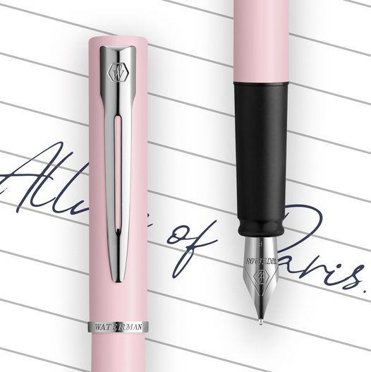 Waterman Allure pastel vulpen, Waterman Allure vulpen pastel: rose