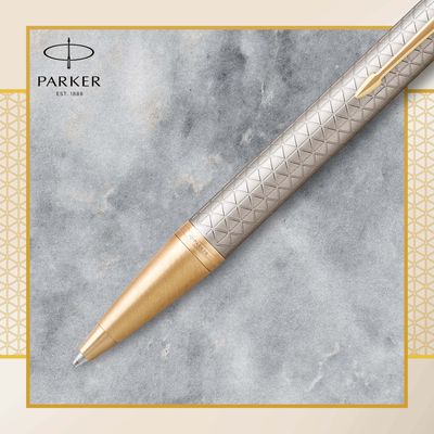 Parker IM premium WARM GREY GT balpen