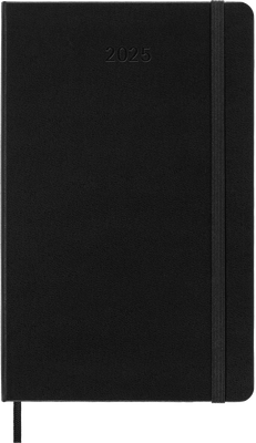 Moleskine agenda large 1dag/blad zwart 2026 hc