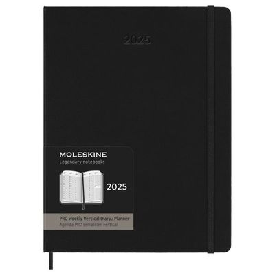 Moleskine Agenda PRO XL 2025 weekly vertical planner