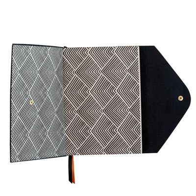 Artebene notebook MAJOIE CROC BLACK dotted