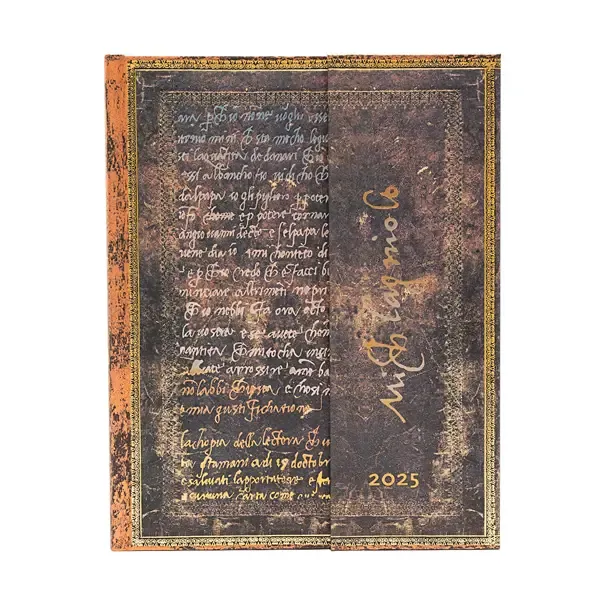 Paperblanks agenda 2025 Michelangelo ultra