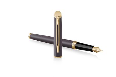 Waterman Hemisphere  Metallic LAVA BLACK  vulpen GT