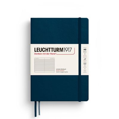 Leuchtturm1917 notebook  A5 Deep Sea HC
