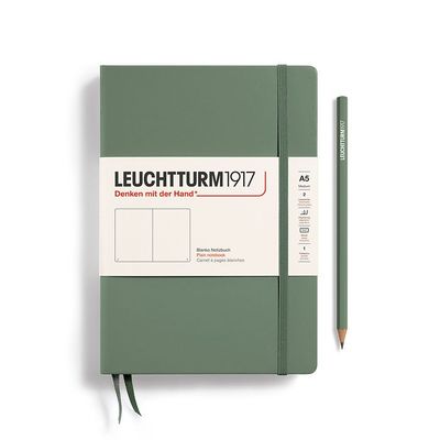 Leuchtturm1917 notebook A5 OLIVE HC