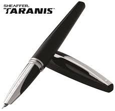 Sheaffer TARANIS vulpen Stormy night chrome plated M