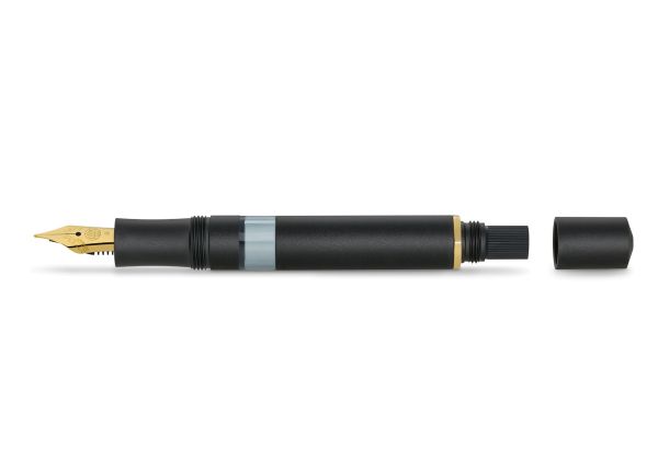 Kaweco  PISTON AL SPORT BLACK, Kaweco Piston Al Sport geschenkset: fijne penpunt