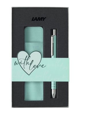 Lamy SWIFT LAGOON roller met etui