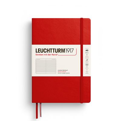 Leuchtturm1917 notebook  A5 CHERRY  HC