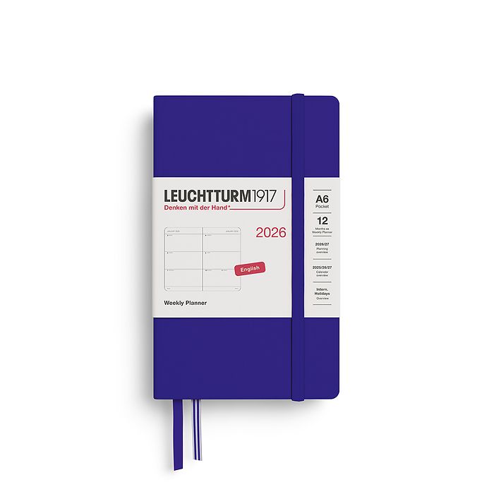 Leuchtturm1917 AGENDA 2026 weekly planner INK SC