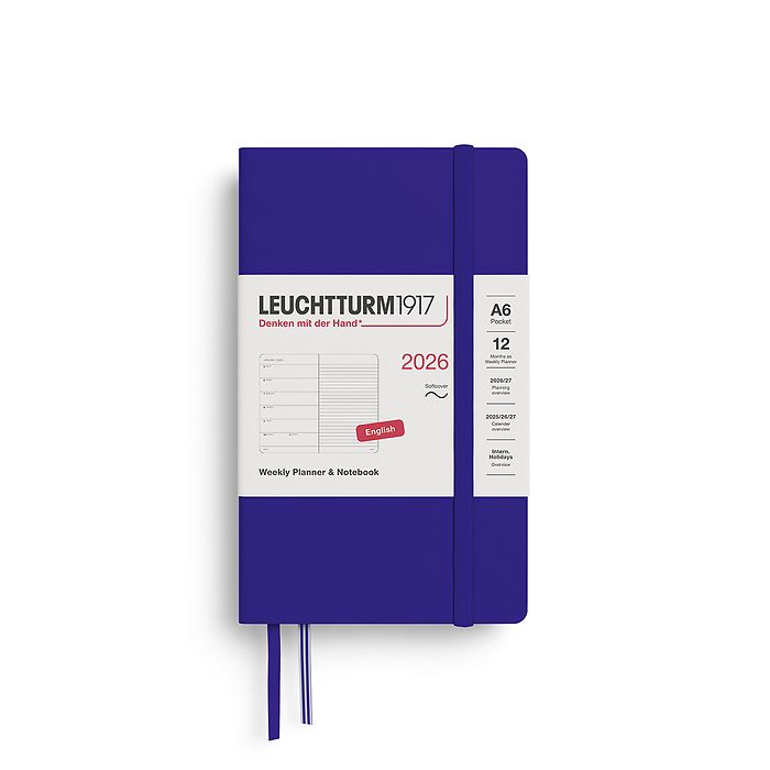 Leuchtturm1917 AGENDA 2026 weekly planner INK  SC