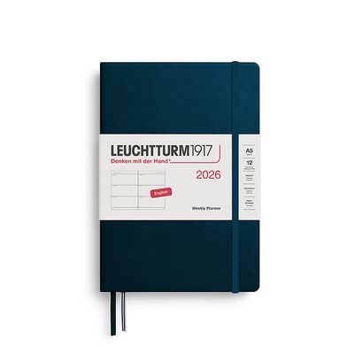 Leuchtturm1917 AGENDA 2026 weekly planner DEEP SEA  SC