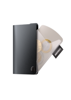 Secrid coinpocket transparant