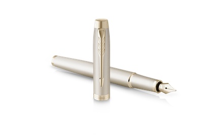 Parker IM monochrome vulpen champagne