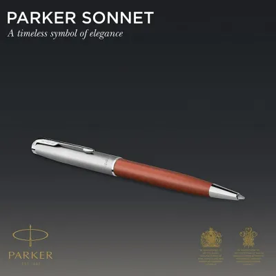 Parker SONNET sandblasted orange CT balpen