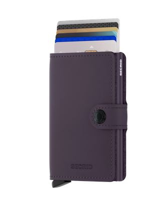 Secrid miniwallet MATTE DARK PURPLE
