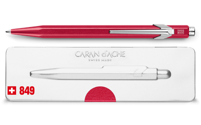 Caran d’Ache  849  Colormat-X balpen rood