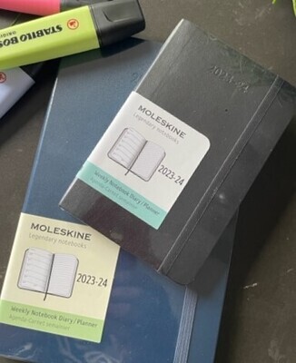 18-MAAND AGENDA's 2026-2027 Moleskine