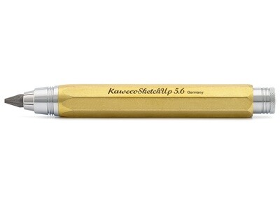 Kaweco SKETCH UP 8  vulpotlood SHAPE RAW BRASS