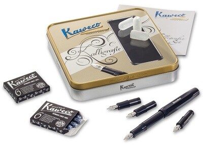 Kaweco Kalligrafieset  4 stuks