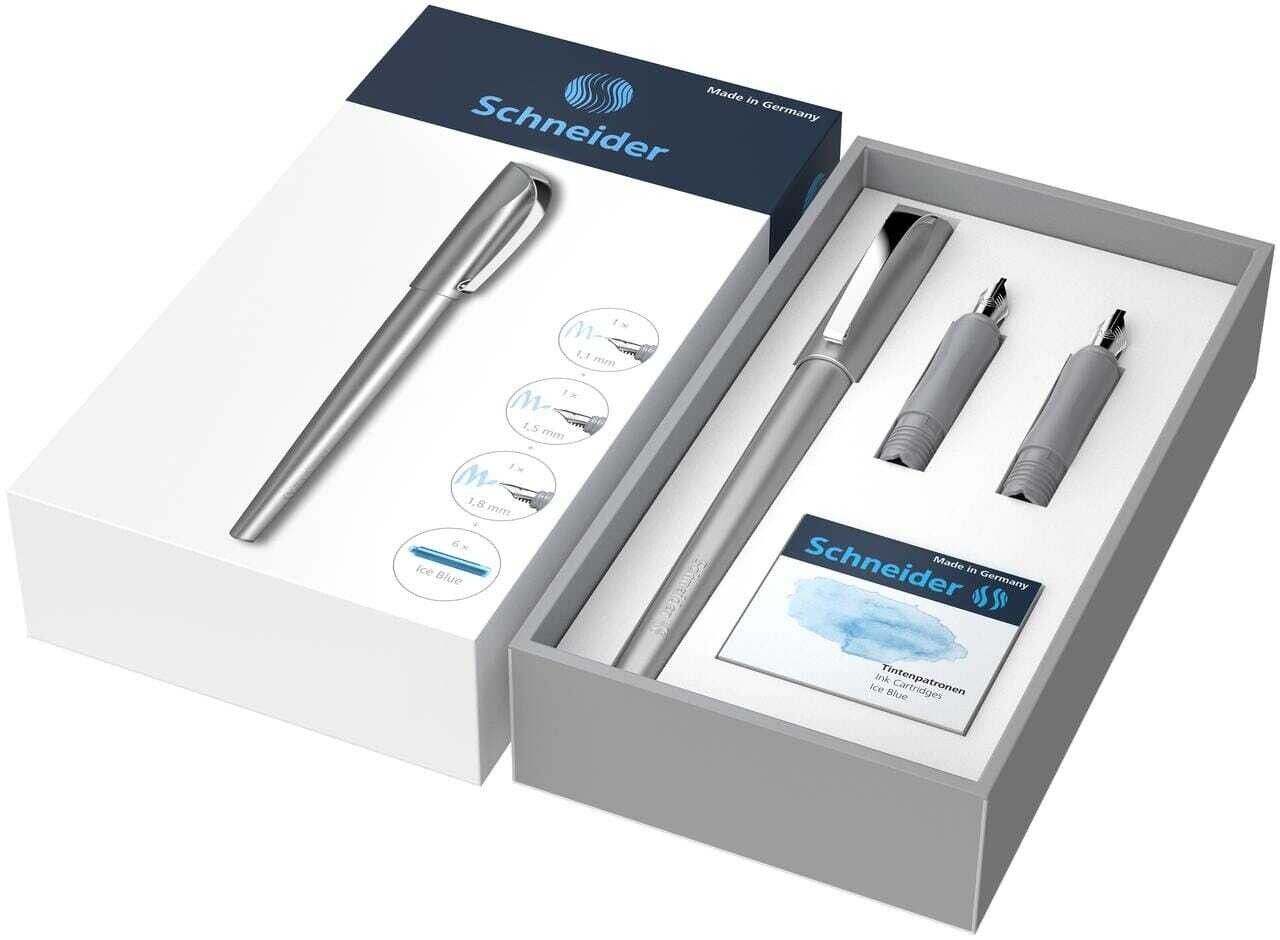 Schneider Calissima Kalligrafieset ANTRACIET